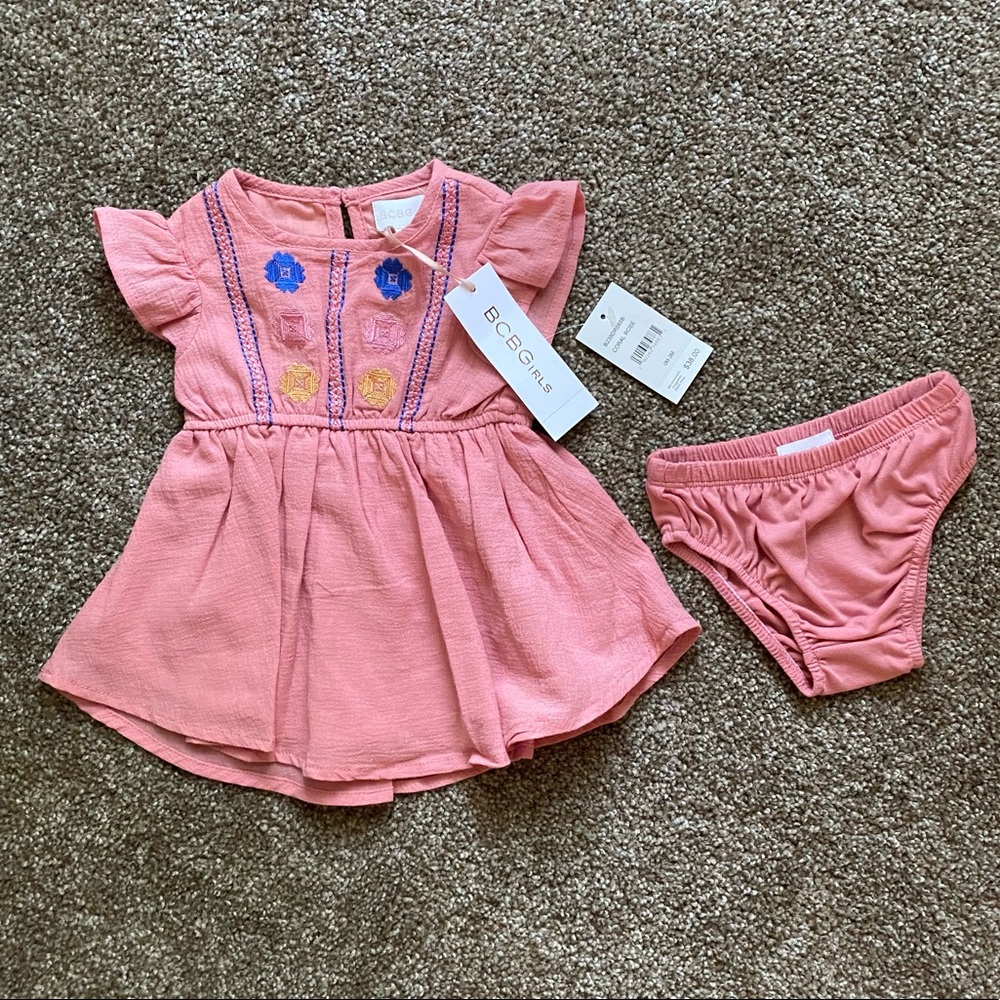 NWT BCBGirls 0-3 Months Two-Piece Outfit - Picture 1 of 3